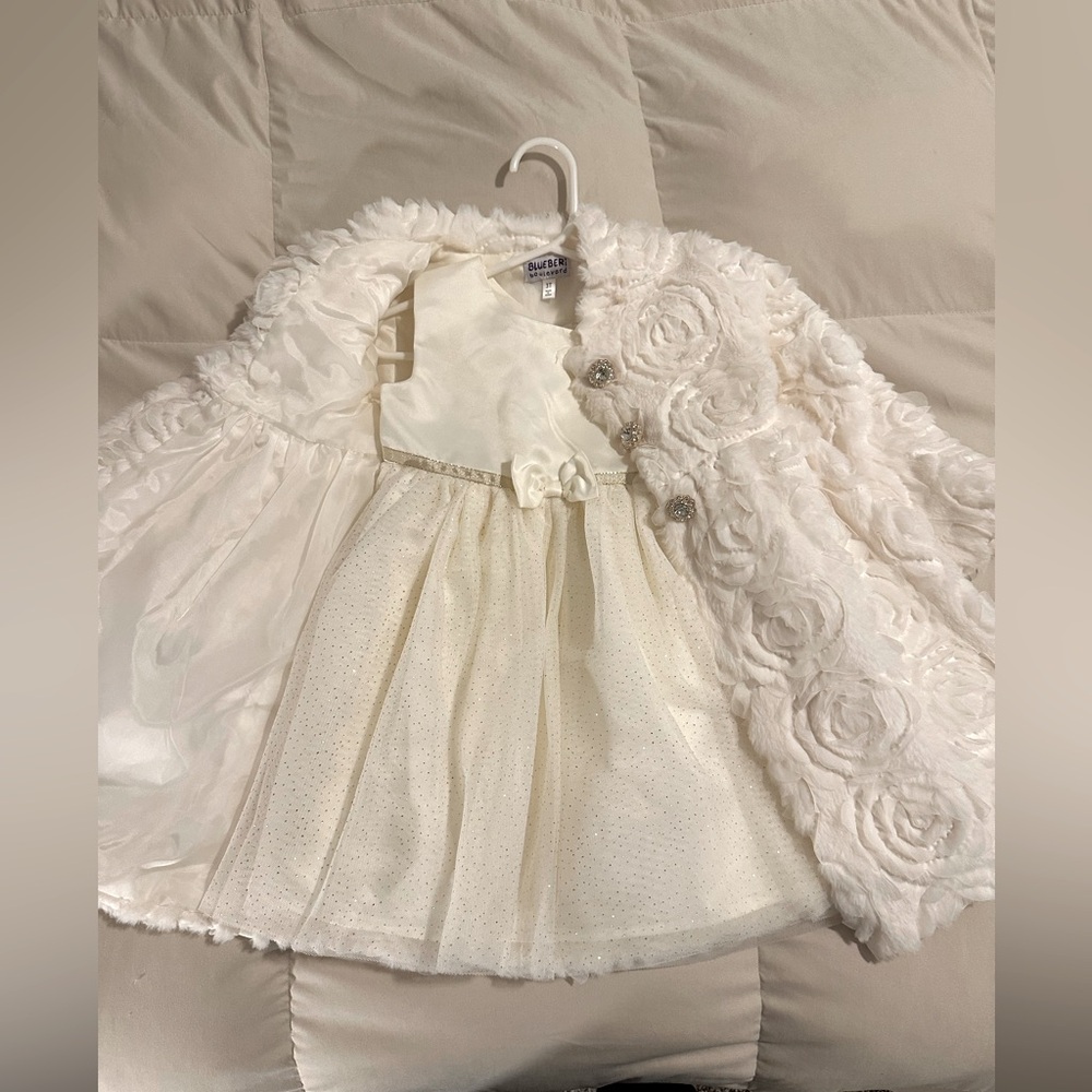 Beautiful Dress and coat for a special occasion